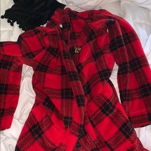 Pink victoria secret robe